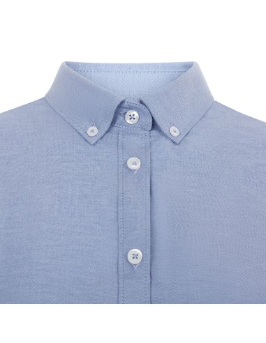 CAMISA OXFORD 405025S STRETCH MANGA CORTA MUJER