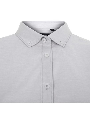 CAMISA OXFORD 405005S STRETCH MANGA LARGA MUJER