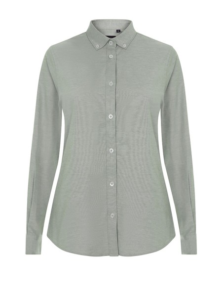 CAMISA OXFORD 405005S STRETCH MANGA LARGA MUJER