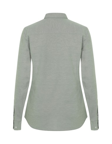 CAMISA OXFORD 405005S STRETCH MANGA LARGA MUJER