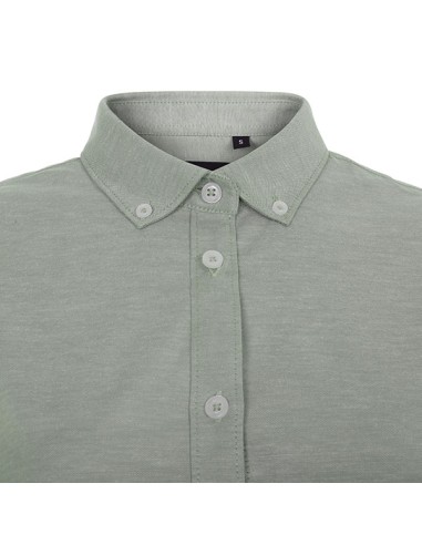 CAMISA OXFORD 405005S STRETCH MANGA LARGA MUJER