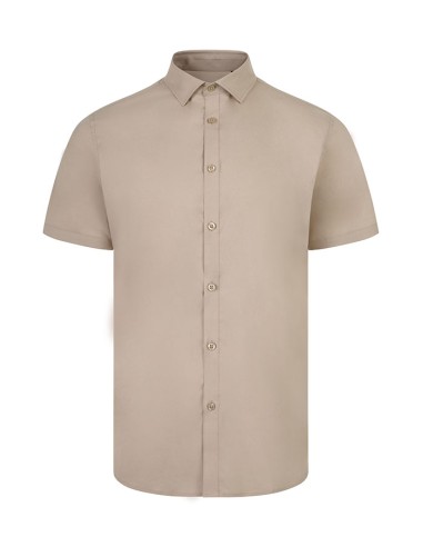 CAMISA 405016S MANGA CORTA STRETCH HOMBRE