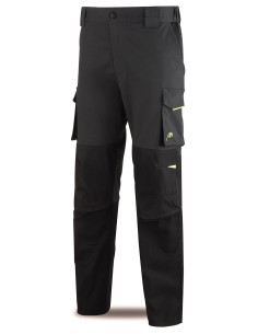 Pantalón tergal 245 g Color gris oscuro/negro 588PPSGNE