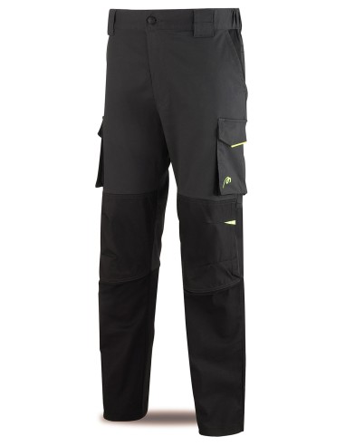 Pantalón tergal 245 g Color gris oscuro/negro 588PPSGNE