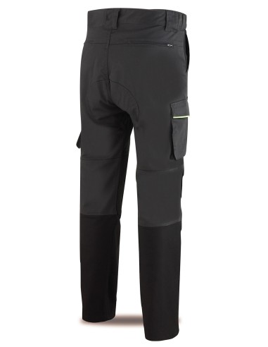 Pantalón tergal 245 g Color gris oscuro/negro...