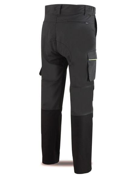Pantalón tergal 245 g Color gris oscuro/negro 588PPSGNE