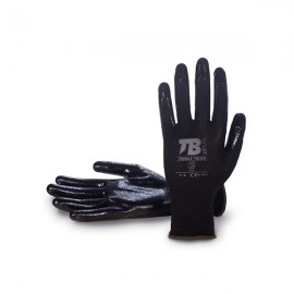 10 pares de guantes poliamida con pàlma impregnada en nitrrilo 2