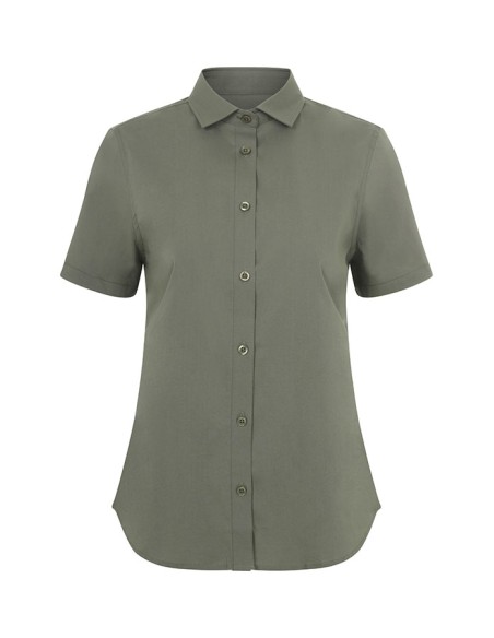 CAMISA VELILLA MANGA CORTA 405018S STRETCH MUJER