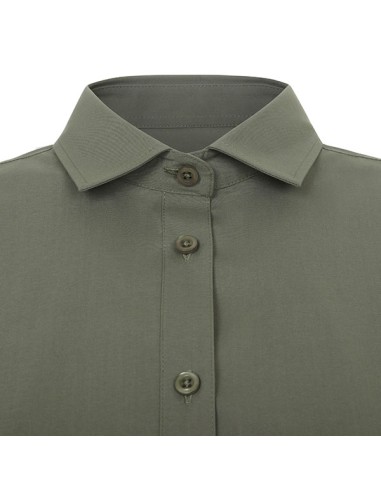 CAMISA VELILLA MANGA CORTA 405018S STRETCH MUJER