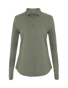 CAMISA MANGA LARGA 405019S STRETCH MUJER