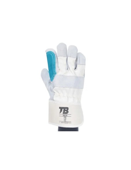 Guante de piel con refuerzo mecánico y térmico calor 202VB (10 PARES)