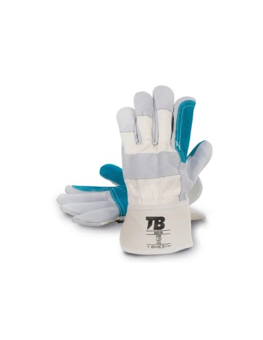 Guante de piel con refuerzo mecánico y térmico calor 202VB (10 PARES)