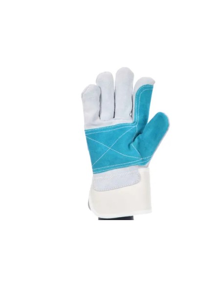 Guante de piel con refuerzo mecánico y térmico calor 202VB (10 PARES)