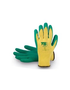 Guante de algodón poliéster y látex mecánico 300B GRIP...