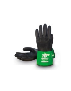 Guante químico y térmico con protección al corte y...