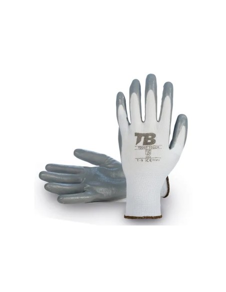 Guante Tomas Bodero de poliéster y nitrilo mecánico 700GP TOUCH (10 pares)