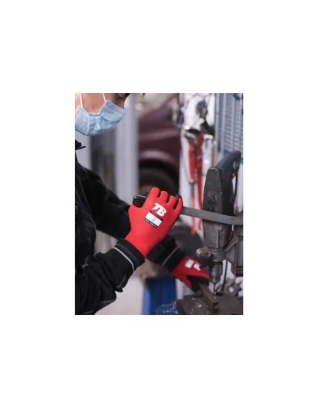 Guante Tomas Bodero de nailon y nitrilo mecánico 700RMF TOUCH (10 PARES)