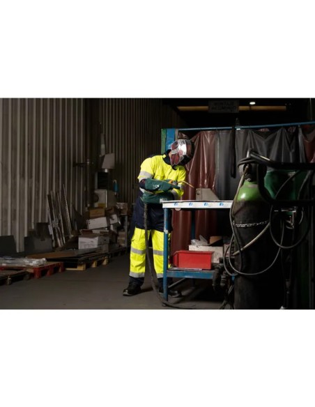 Guante soldador con protección térmica calor y mecánica de 40cm de longitud Tomas Bodero 911LR (5 PARES)