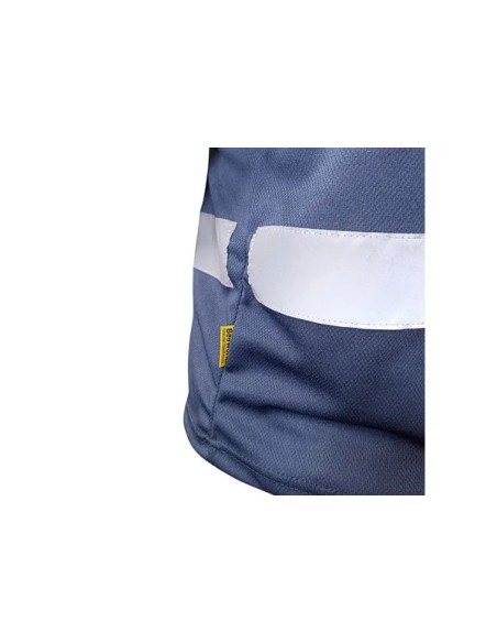 Polo de manga larga de alta visibilidad combinado TOMAS BODERO OCEAN HV POLO LS BEE WORK