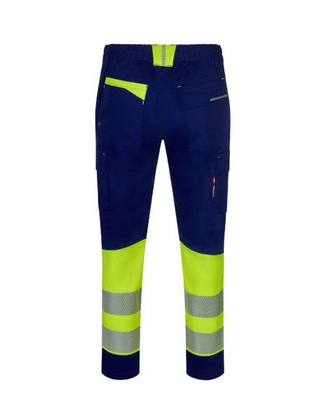 Pantalón Alta Visibilidad Velilla 303032S | Elástico y Multibolsillos