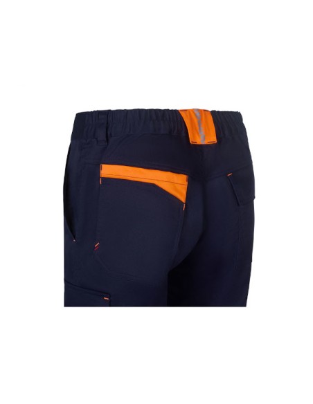 Pantalón Alta Visibilidad Velilla 303032S | Elástico y Multibolsillos
