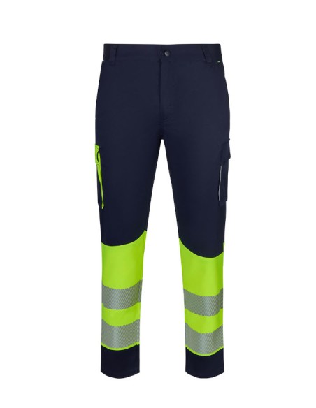 Pantalón Alta Visibilidad Velilla 303032S | Elástico y Multibolsillos