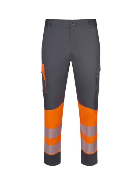 Pantalón Alta Visibilidad Velilla 303032S | Elástico y Multibolsillos