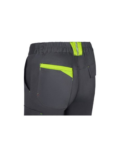 Pantalón stretch reciclado bicolor cinta segmentada mujer VELILLA 303032SW