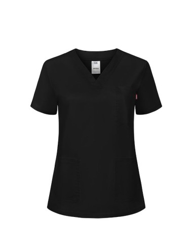 Camisola sanitaria stretch para mujer Velilla 535206SW de pijama médico elástico