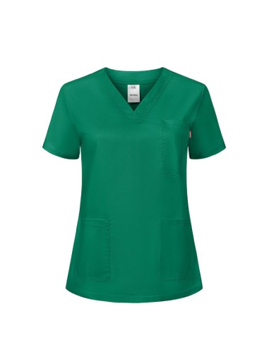 Camisola sanitaria stretch para mujer Velilla 535206SW de pijama médico elástico