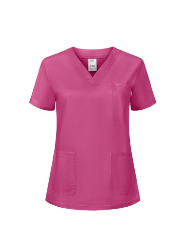 Camisola sanitaria stretch para mujer Velilla 535206SW de pijama médico elástico