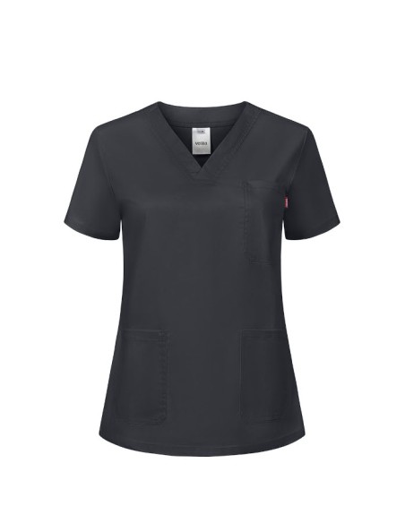 Camisola sanitaria stretch para mujer Velilla 535206SW de pijama médico elástico