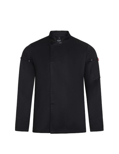 Chaqueta de cocina blanca Velilla 405211 SHIFT con tejido transpirable Coolmax
