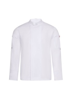Chaqueta de cocina blanca Velilla 405211 SHIFT con tejido transpirable Coolmax 2