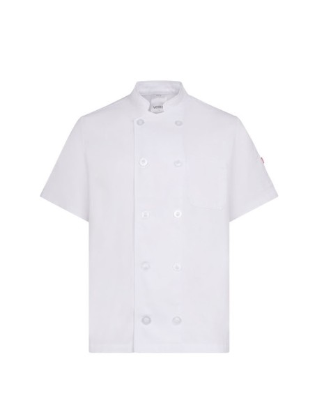 Chaqueta de Cocina Manga Corta Velilla 405222 | Resistente y Transpirable