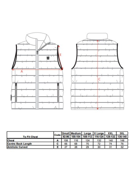 CHALECO CALEFACTADO ULTRASONIC HEATED TUNNEL PORTWEST S549