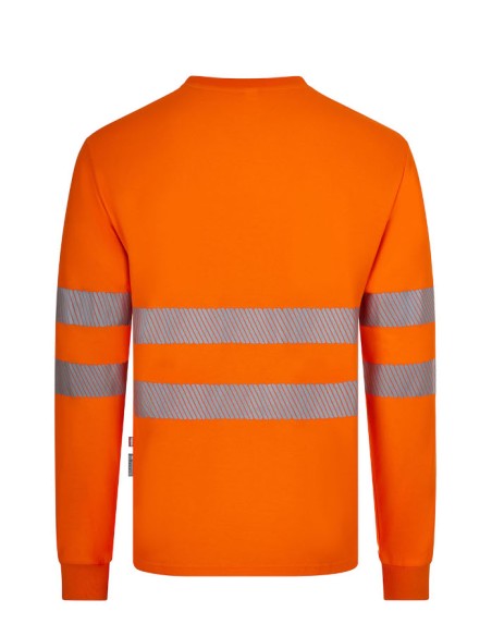 Camiseta Alta Visibilidad Algodón Velilla 305618 - Reflectante Segmentada