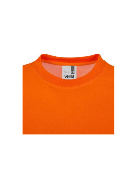 Camiseta Alta Visibilidad Algodón Velilla 305618 - Reflectante Segmentada