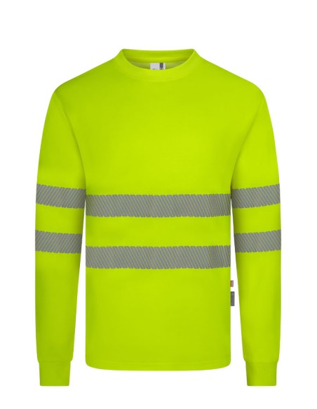 Camiseta Alta Visibilidad Algodón Velilla 305618 - Reflectante Segmentada