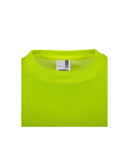 Camiseta Alta Visibilidad Algodón Velilla 305618 - Reflectante Segmentada