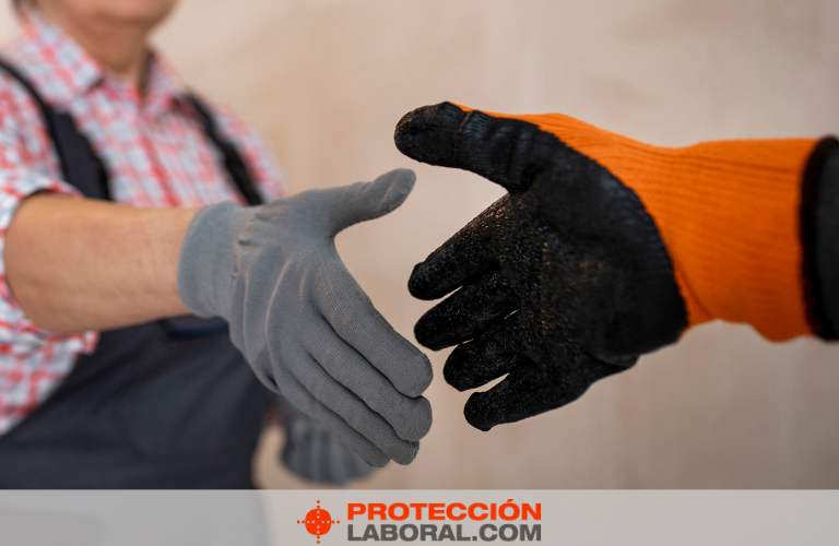 guantes de protección laboral