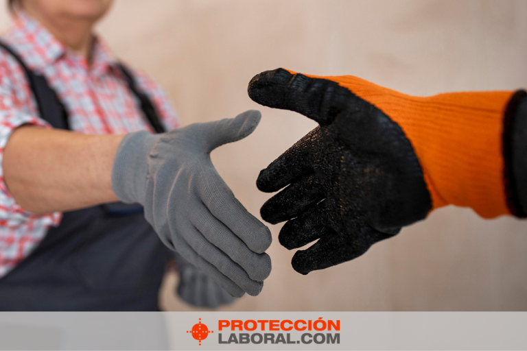 guantes de protección laboral