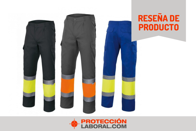 pantalon bicolor