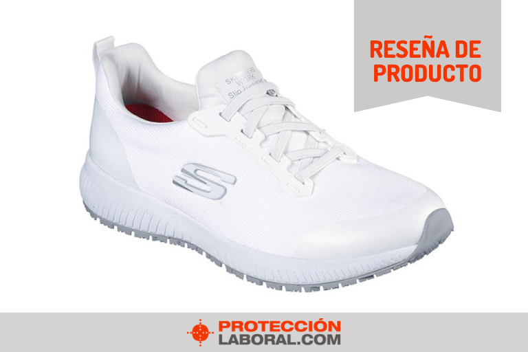 Zapatilla de trabajo de mujer Uno SR blanca - Skechers Work