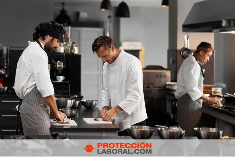 Pantalones de cocina Velilla multibolsillos