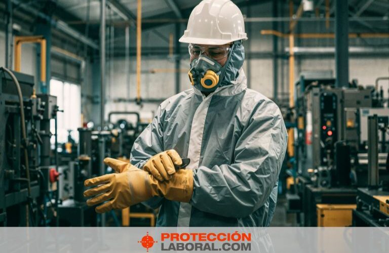 Trabajador en zona atex