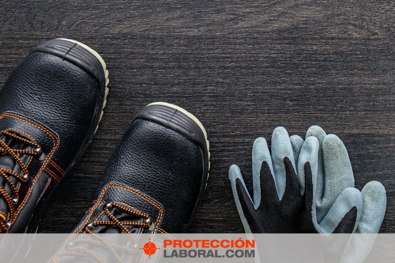 Zapato con puntera de acero