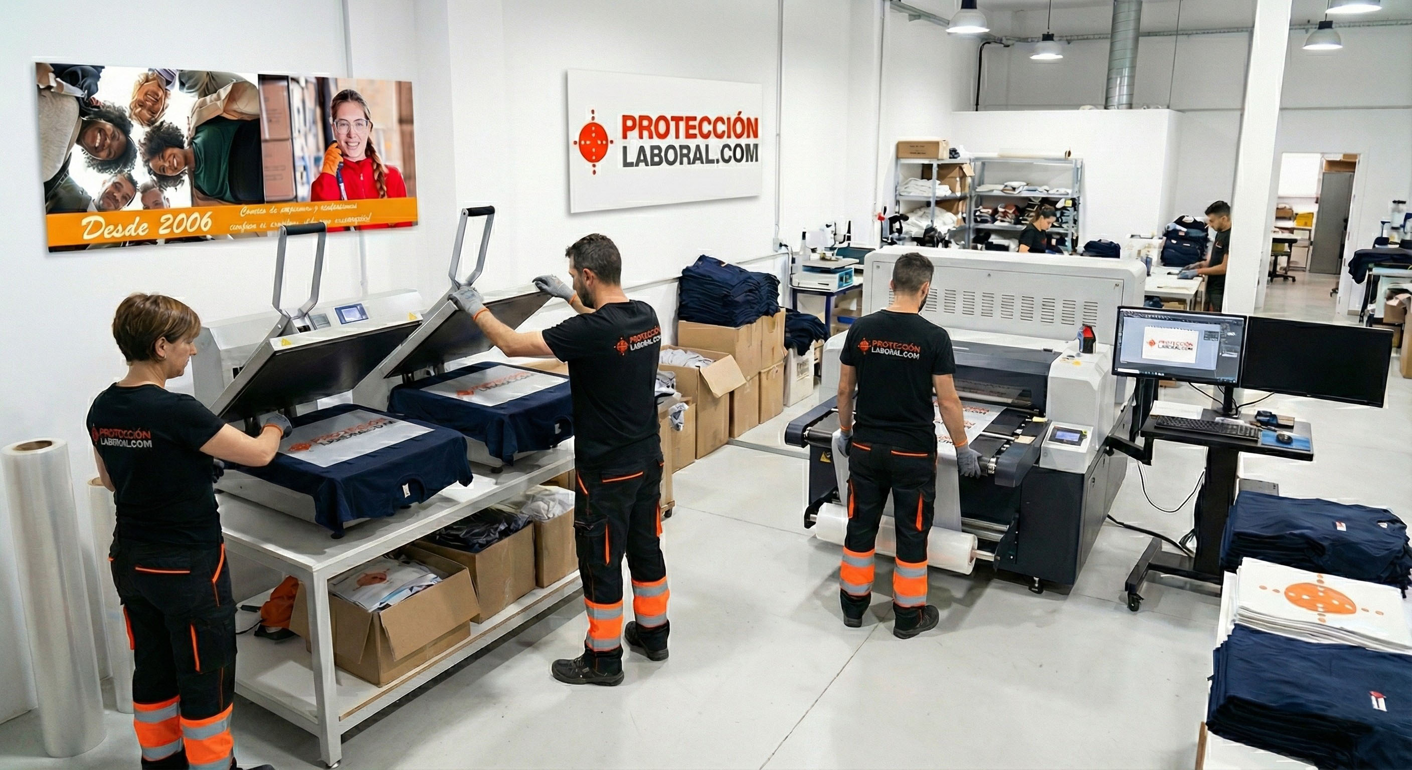 Personalizar ropa de trabajo